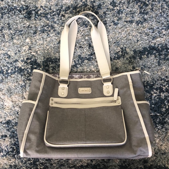 Gray Carter’s Diaper Bag - Picture 2 of 4
